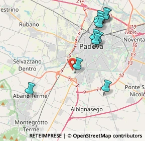 Mappa 35142 Padova PD, Italia (4.33545)