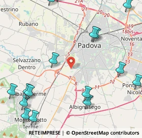 Mappa 35142 Padova PD, Italia (6.5065)