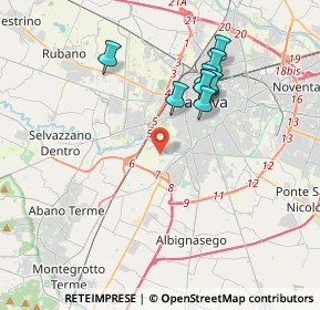 Mappa 35142 Padova PD, Italia (4.43455)