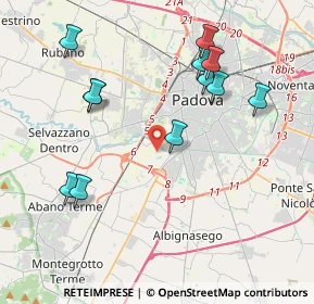 Mappa 35142 Padova PD, Italia (4.22167)