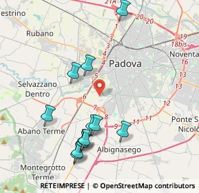Mappa 35142 Padova PD, Italia (4.22083)