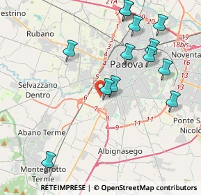 Mappa 35142 Padova PD, Italia (4.46231)
