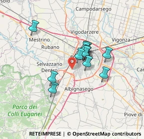Mappa 35142 Padova PD, Italia (5.02917)