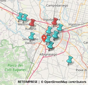 Mappa 35142 Padova PD, Italia (5.76923)