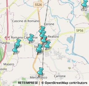 Mappa 10019 Strambino TO, Italia (1.68818)