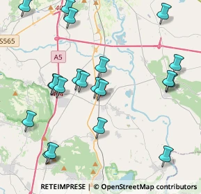 Mappa 10019 Strambino TO, Italia (4.58)