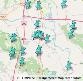 Mappa 10019 Strambino TO, Italia (4.5445)