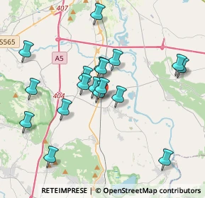 Mappa 10019 Strambino TO, Italia (3.60667)