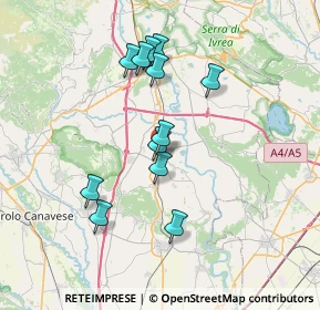 Mappa 10019 Strambino TO, Italia (6.51167)