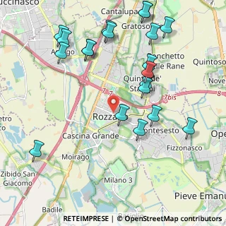 Mappa Via Fiordalisi, 20089 Rozzano MI, Italia (2.416)