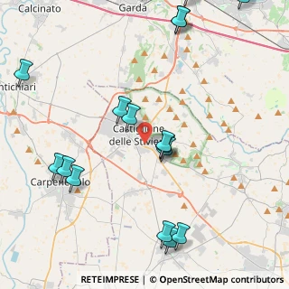 Mappa Via Walter Gnutti, 46043 Castiglione delle Stiviere MN, Italia (6.0465)