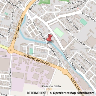 Mappa Via Henry Dunant, 8, 46043 Castiglione delle Stiviere, Mantova (Lombardia)