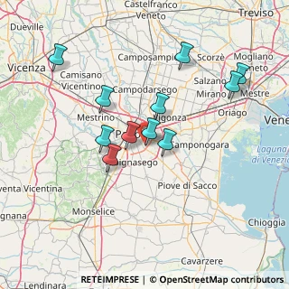 Mappa Via Asconio Pediano, 35127 Padova PD, Italia (13.27545)