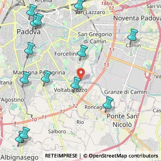 Mappa Via Asconio Pediano, 35127 Padova PD, Italia (3.07538)