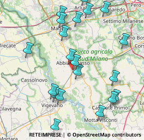 Mappa Via di Montezemolo, 20081 Abbiategrasso MI, Italia (9.1515)