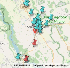Mappa Via di Montezemolo, 20081 Abbiategrasso MI, Italia (3.3565)