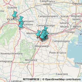Mappa Via Marostica, 35142 Padova PD, Italia (7.98083)