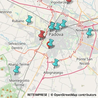Mappa Via Marostica, 35142 Padova PD, Italia (4.155)