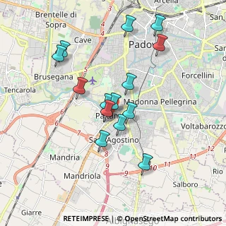 Mappa Via Marostica, 35142 Padova PD, Italia (1.60333)