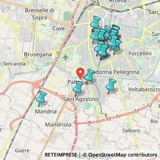 Mappa Via Marostica, 35142 Padova PD, Italia (2.0385)