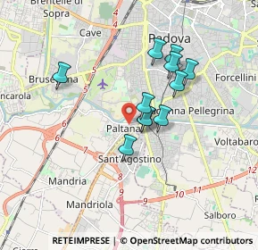 Mappa Via Marostica, 35142 Padova PD, Italia (1.36)
