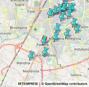 Mappa Via Marostica, 35142 Padova PD, Italia (2.36947)