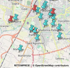 Mappa Via Marostica, 35142 Padova PD, Italia (2.0385)