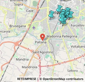 Mappa Via Marostica, 35142 Padova PD, Italia (2.63769)