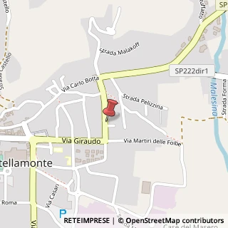 Mappa Via Cesare Balbo, 15, 10081 Castellamonte, Torino (Piemonte)