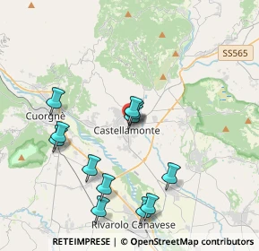 Mappa , 10081 Castellamonte TO, Italia (3.8825)