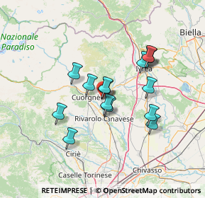 Mappa , 10081 Castellamonte TO, Italia (11.382)