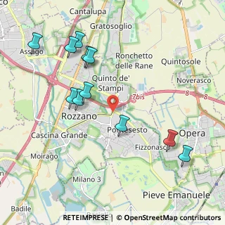 Mappa Mazzocchi Buozzi[ROZZANO], 20089 Rozzano MI, Italia (2.20273)