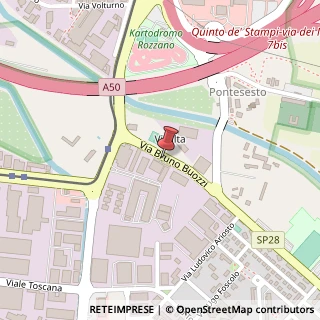 Mappa Via B. Buozzi, 12, 20090 Rozzano, Milano (Lombardia)