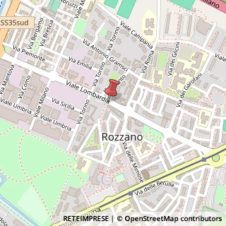 Mappa Via lombardia 15, 20089 Rozzano, Milano (Lombardia)