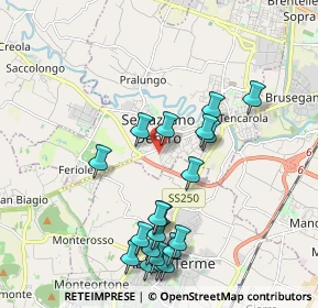 Mappa Via Abano, 35030 Selvazzano Dentro PD, Italia (2.098)