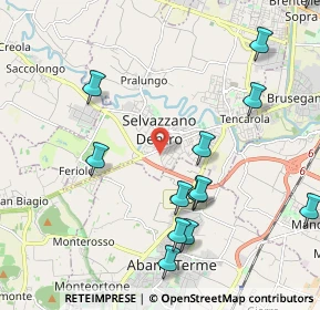Mappa Via Abano, 35030 Selvazzano Dentro PD, Italia (2.67667)