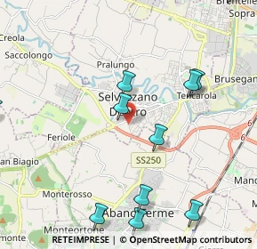 Mappa Via Abano, 35030 Selvazzano Dentro PD, Italia (2.7)