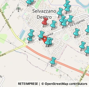 Mappa Via Abano, 35030 Selvazzano Dentro PD, Italia (0.564)