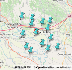 Mappa Via dell'Artigianato, 37050 Belfiore VR, Italia (6.474)