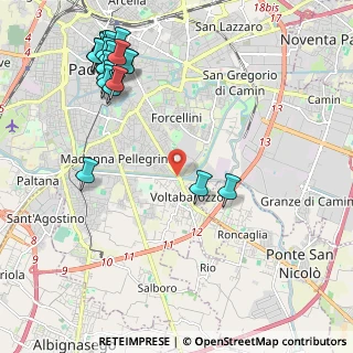 Mappa Lungoargine Ziani, 35127 Padova PD, Italia (2.7265)
