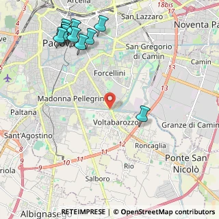 Mappa Lungoargine Ziani, 35127 Padova PD, Italia (2.82455)