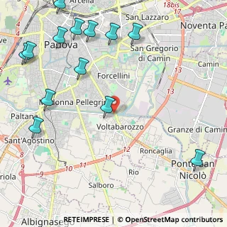 Mappa Lungoargine Ziani, 35127 Padova PD, Italia (2.95)