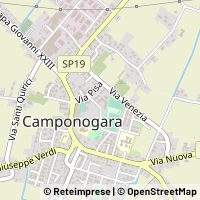 Mapa Camponogara