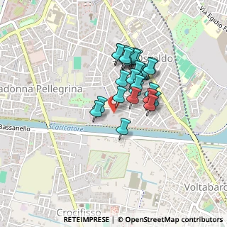 Mappa Via S. Santorio, 35126 Padova PD, Italia (0.31154)