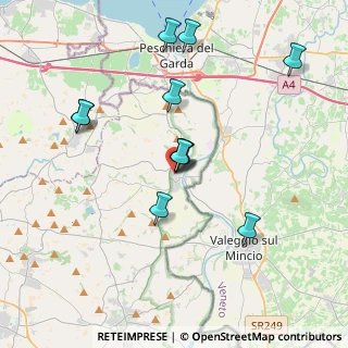 Mappa Via Garibaldi, 46040 Monzambano MN, Italia (3.70273)