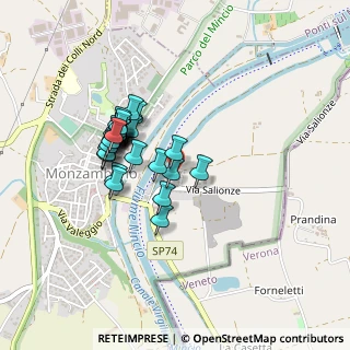 Mappa Via Giacomo Matteotti, 46040 Monzambano MN, Italia (0.35172)