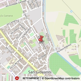Mappa Via Frà Giovanni da Schio, 30, 37057 San Giovanni Lupatoto, Verona (Veneto)