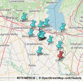 Mappa Via Antonio Gramsci, 46043 Castiglione delle Stiviere MN, Italia (9.47875)