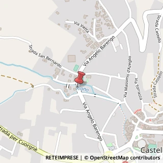 Mappa Via Angelo Barengo, 12, 10081 Castellamonte TO, Italia, 10081 Castellamonte, Torino (Piemonte)