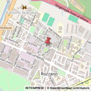 Mappa Via Antonio Gramsci, 15, 20089 Buccinasco, Milano (Lombardia)